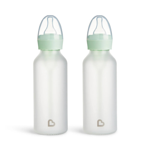 Bond™ Silicone Glass Bottle 4oz or 8oz, 2pk | Munchkin