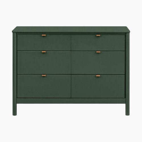 babyletto Bondi 6-Drawer Assembled Dresser - Forest Green