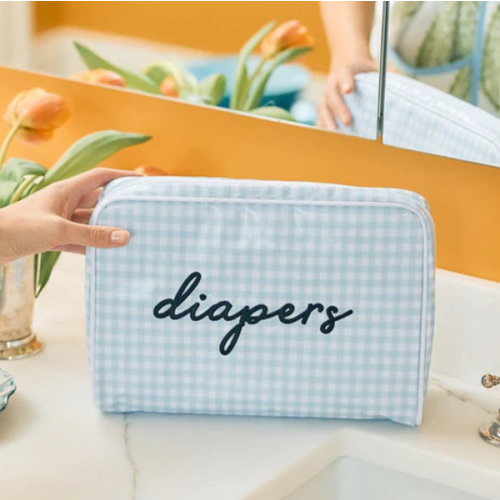 Large Patterned Toiletry Bag | Weezie Towels