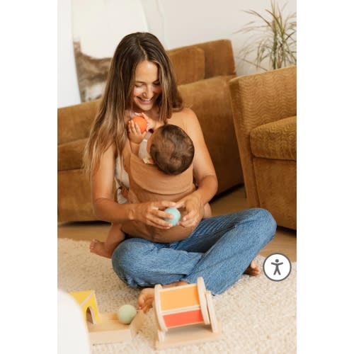 Willow Aerial Carrier- Brown Baby Carriers for Bonding in Style – WildBird