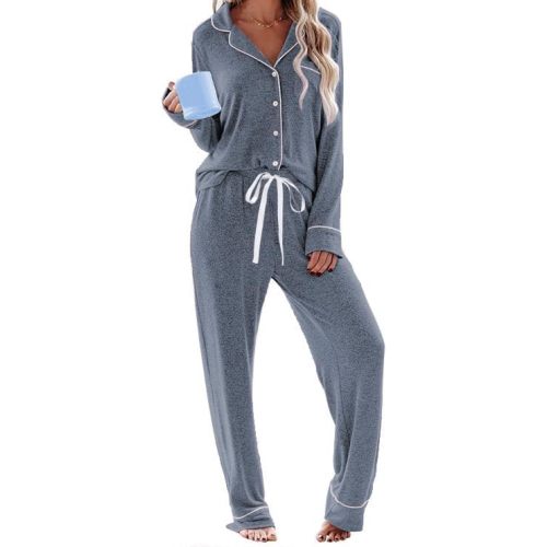 Pajamas for Women Set 2 Piece, Super-Soft Long Sleeve Postpartum PJS