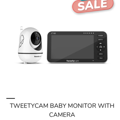 Tweetycam Baby Monitor with Camera