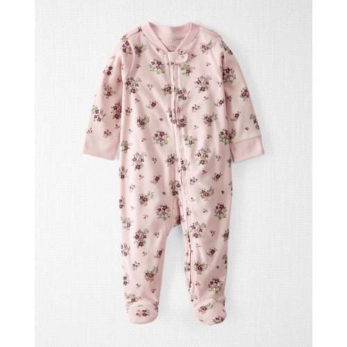 Baby Organic Cotton Sleep & Play in Wildberry Bouquet Pajamas - Little Planet | Carter's