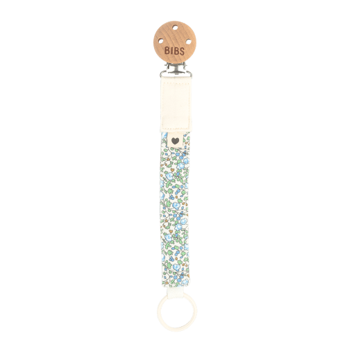 BIBS x LIBERTY Pacifier Clip - Eloise Ivory