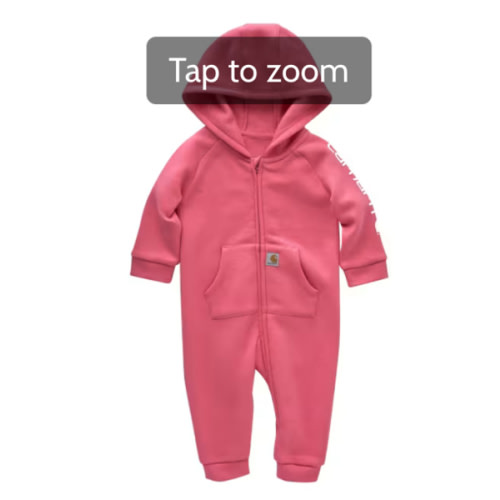Carhartt Fleece Zip-Front Hooded Long-Sleeve Coveralls for Babies | Bass Pro Shops
