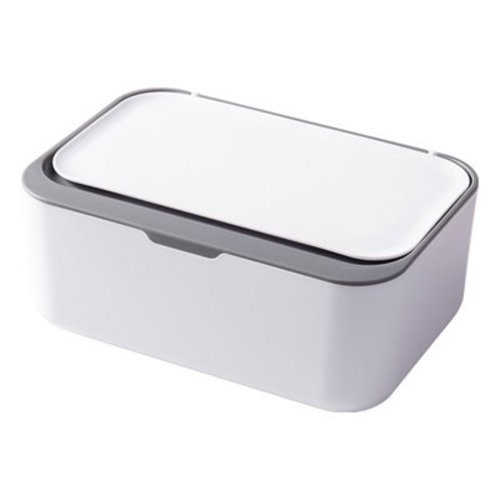 Non-Slip, Easy Open Wipes Dispenser, Wipe Holder for Baby Adult, Refillable Wipe Container with Lid