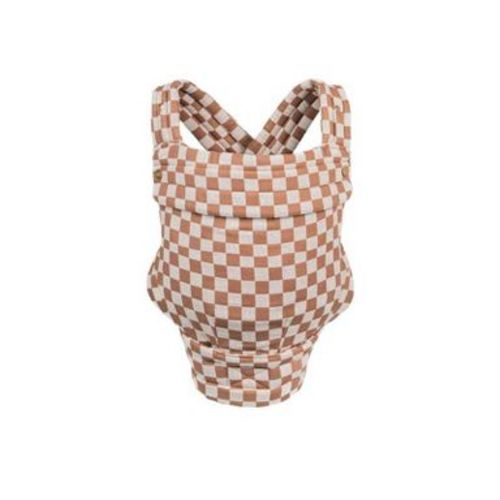 Mabe The Monarch Soft Baby Carrier - Mocha Check