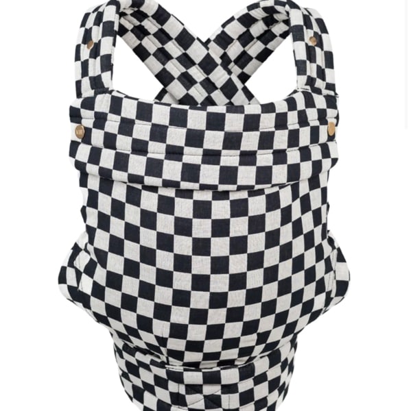 The Monarch Baby Carrier - Ebony Check – Mabē