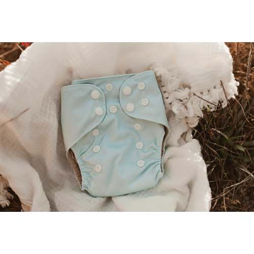 Aquamarine - (AIO NEWBORN POCKET DIAPER)