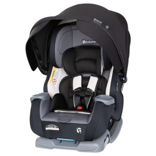 Baby Trend Cover Me 4-in-1 Infant Toddler Convertible Car Seat with Adjustable/Removable Canopy for Sun Protection & 2 Cup Holders, Color: Modern khaki