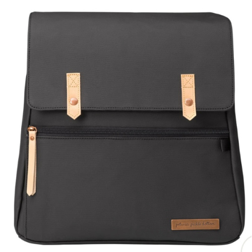 Meta Backpack in Black Matte Canvas