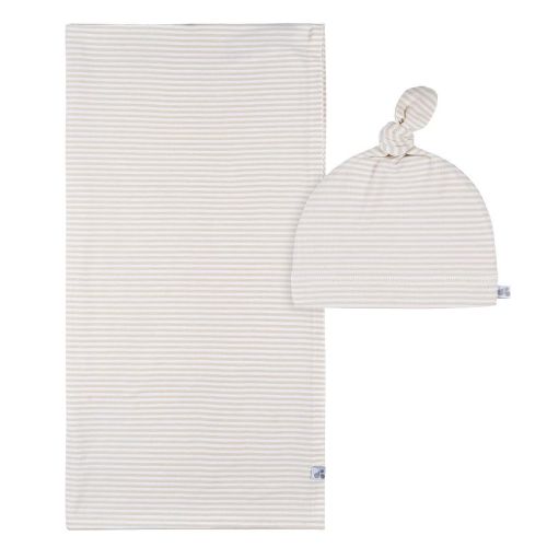 Baby Just Born® Baby Swaddle Blanket & Cap Set