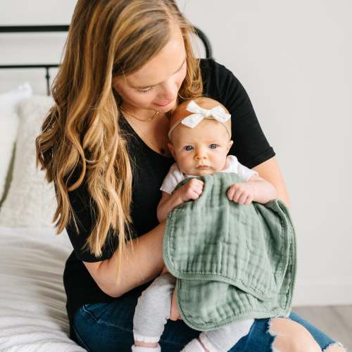 Muslin Burp Cloth Set – Natemia