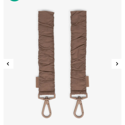 Stroller Straps for Diaper Bag (Set of 2) - HAZELNUT