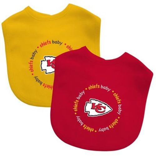 Babyfanatic Officially Licensed Unisex Baby Bibs 2 Pack - Nfl Kansas City Chiefs
