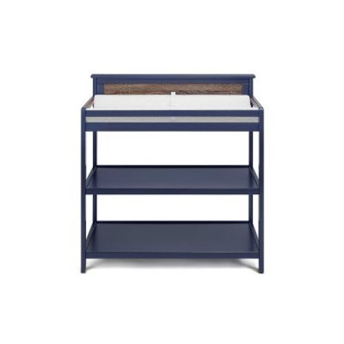 Suite Bebe Connelly Changing Table - Midnight Blue/Vintage Walnut