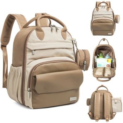 KeaBabies Diaper Bag Backpack Comes with Portable Changing Pad, Baby Bag for Mom, Baby Travel Essential