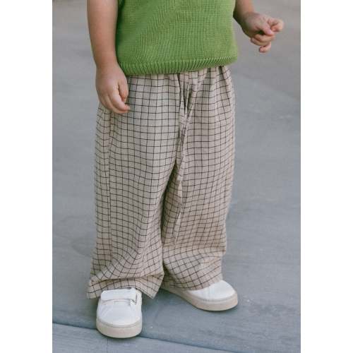 Grid Pant- Black