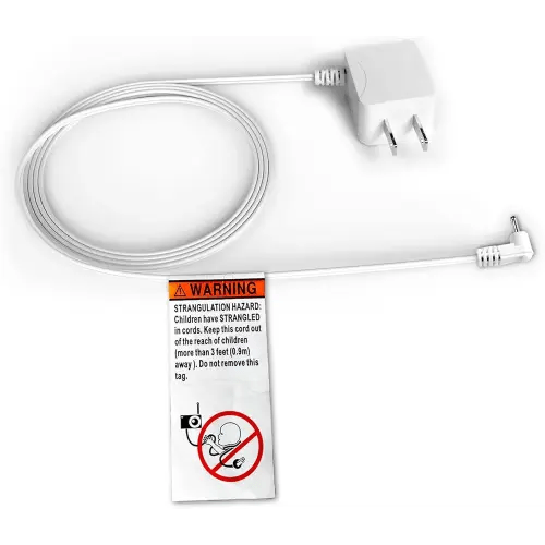 HelloBaby Official Replacement Baby Monitor Charger for HB6550/HB6560/HB50-5V Baby Monitor Power Cord Adapter, Charging Cabel Cord for HelloBaby (2022+ Models) with Charging Safety Certification