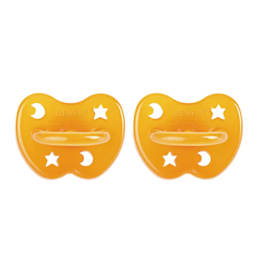 Pacifier Orthodontic 2-pack - Classic Hevea