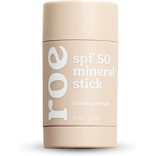Roe Wellness- Kids Sunscreen Stick Face Stick Sunscreen (SPF 50 Roll-on Stick)