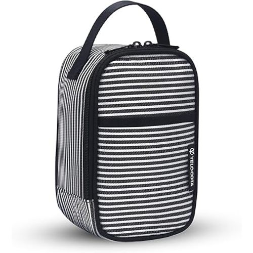 Yelocota Small Cooler Bag- Snack Bag- Insulated Lunch Bag for Kids- Lunch Thermal Bags- Exact Designed for Insulated Food Jar below 27oz-Lunch Tote Bag for Child,Men,Women