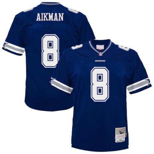 Troy Aikman Dallas Cowboys Mitchell & Ness Infant 1996 Retired Legacy Jersey - Navy