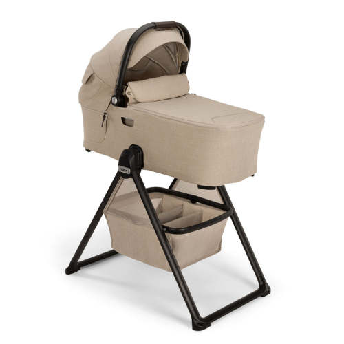 Nuna DEMI Next Bassinet + Stand  - Biscotti