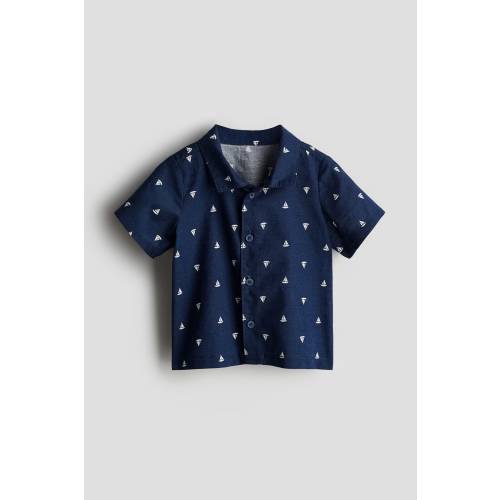 SHORT-SLEEVED COTTON SHIRT