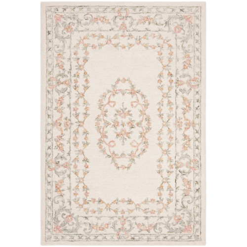 SAFAVIEH Handmade Aubusson Kattie Traditional Oriental Wool Rug