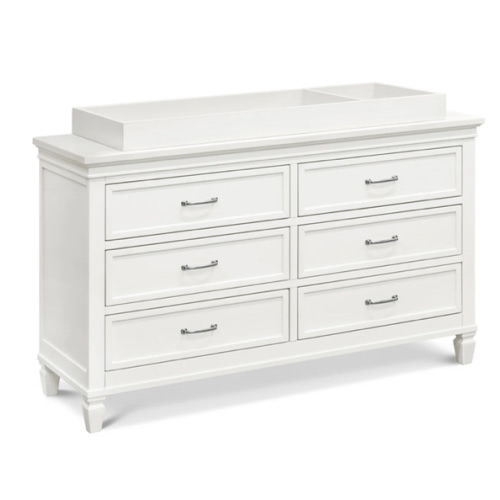 Namesake Darlington 6 Drawer Dresser In Warm White | Modern Nursery™