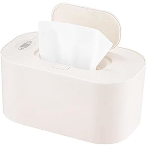 Joyzan Baby Wipe Warmer with Temperature Control, Babies Wet Wipes Dispenser Large Capacity Evenly Overall Heated Gentle Comfort Leak Proof Diaper Changes Switch Smart Precise Portable Newborn Gifts