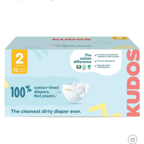 "kudos diapers"