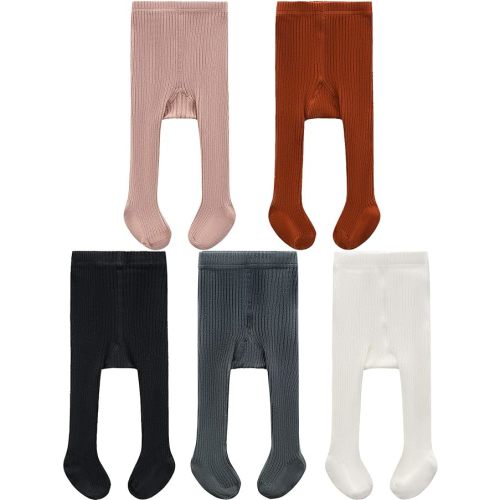 CECORC Baby Girls Tights Toddler Cable Knit Leggings Thick Cotton Infant Stockings Pantyhose 1-10T