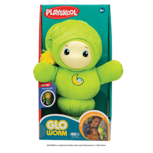 Playskool Classic Glo Worm Plush and Soothing Toy for Babies 0+