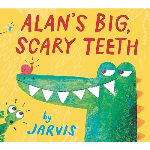 Alan's Big, Scary Teeth Board book – Picture Book, January 10, 2023