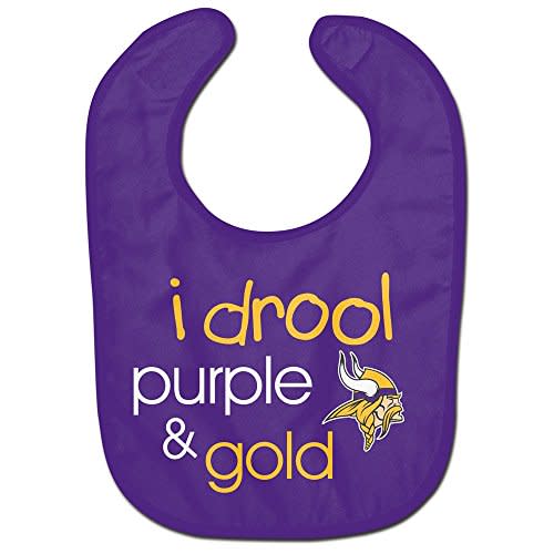 NFL Minnesota Vikings WCRA1961614 All Pro Baby Bib