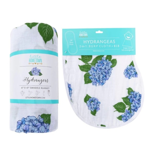Gift Set: Baby Muslin Swaddle & Burp Cloth | Save 10% – Little Hometown