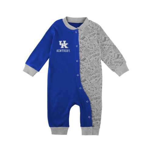 Kentucky Wildcats Baby ROYAL Playbook Long Sleeve Romper