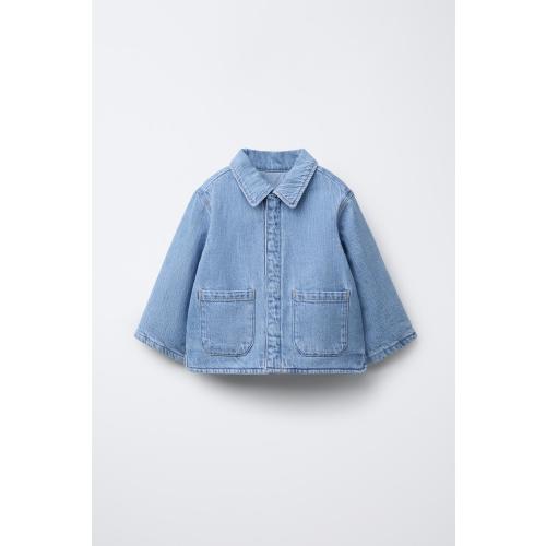 DENIM JACKET - Blue | 6-9 months