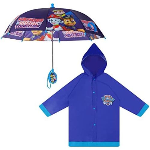 Nickelodeon Paw Patrol Slicker and Umbrella Rainwear Set