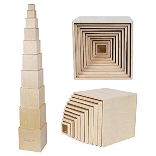 TOWO Wooden Stacking Boxes