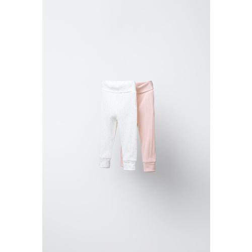 TWO-PACK OF ADJUSTABLE LEGGINGS - Pink | ZARA United States