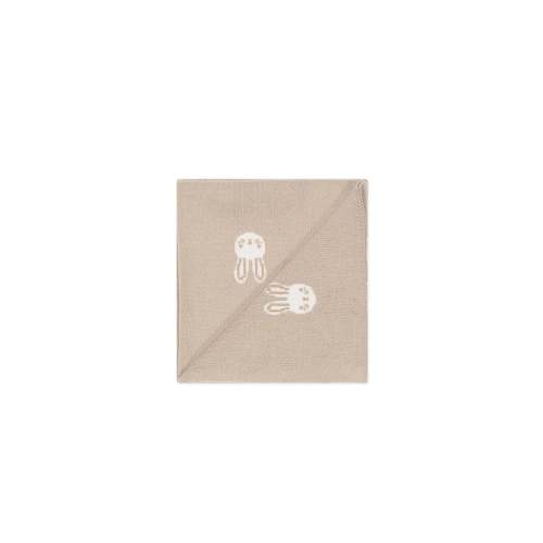 Bunny Blanket - Bunny Jacquard Fawn