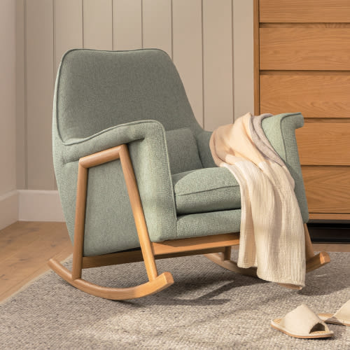 Munni 31" Rocking Lounge Chair - Global Green
