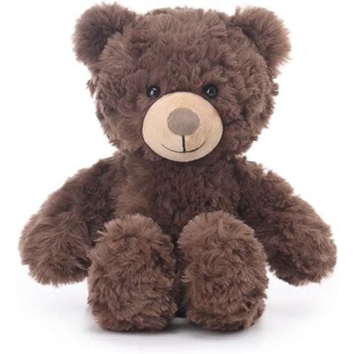 Apricot Lamb Coffee Flower Bear Soft Stuffed Animals Plush Toys 8''