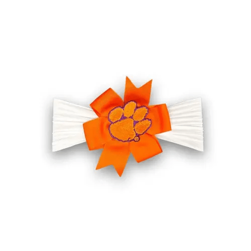 Clemson Baby Pinwheel Headband