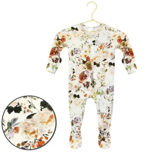 Nellie Zipper Footies – Lou Lou & Company