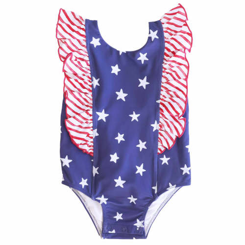 Double Ruffle One Piece | Star-Spangled Summer