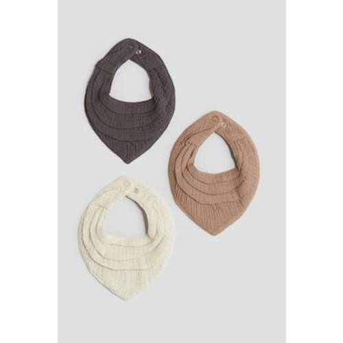 3-pack Ribbed Triangular Scarves